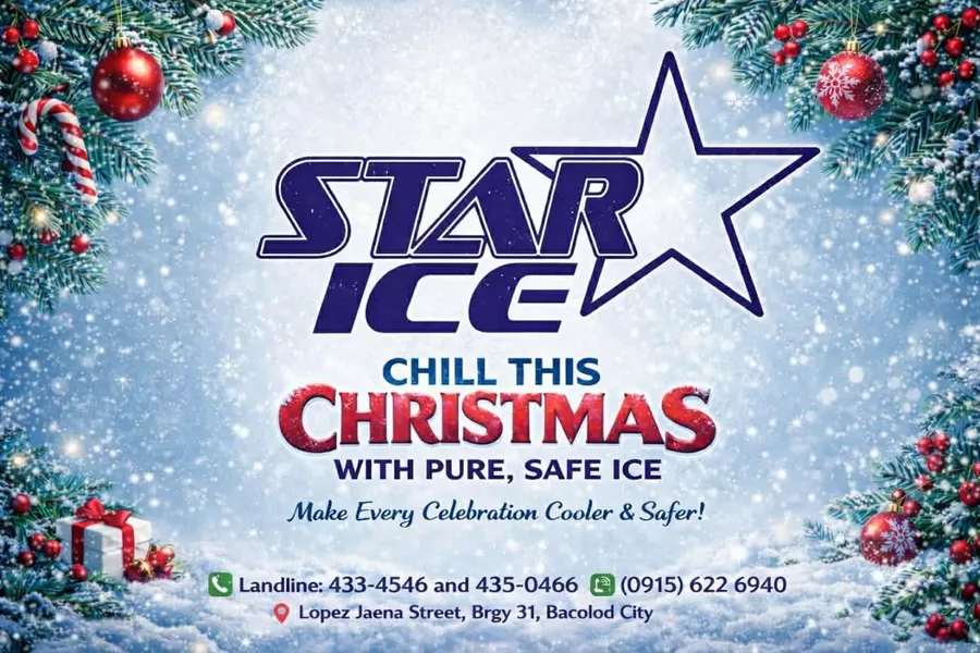 Star-Ice Christmas campaign promoting pure and safe ice